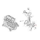 Pulley VOE20405705 for Volvo Penta Engine TAD520GE TD520VE Wheel Loader L40B L45B