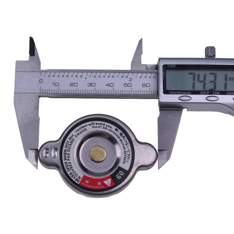 Radiator Cap 17214-72020 for Kubota Engine Z602 Z482 Tractor B2100 B2400 B3000 B7510 B7500 Mower ZD18F ZD21F ZD25F ZD28F ZD326P Excavator KX018-4 KX080-4S