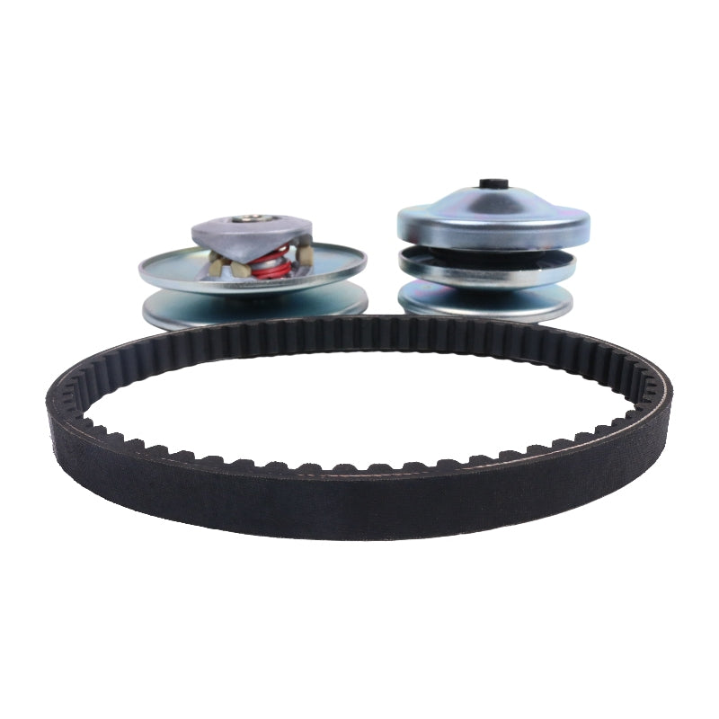 Rear Clutch Drive Pulley and Belt for Coleman Go Kart KT196 CK196 196cc Torque Converter