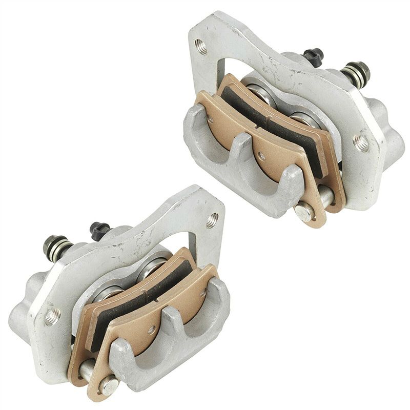Rear Left & Right Brake Caliper with Pads 1912277 1912278 for Polaris Ranger Crew XP 1000 2019-2021