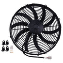 Replacement for SPAL 12V 16.00" High Performance Pusher Fan 30102047 VA18-AP70/LL-86S Straight Blades