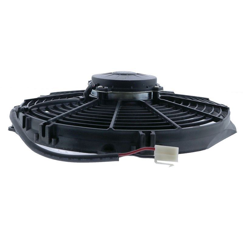 Replacement for Spal 30101522 12-Inch Medium Profile Electric Fan - Curved Blade Pull Design