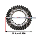 Ring & Pinion Gear Set 175956A1 for CASE Backhoe Loader 570MXT 570LXT 580L 580M 580SL Forklift 585G 586G 588G New Holland LV80 U80 U80B