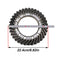 Ring & Pinion Gear Set 175956A1 for CASE Backhoe Loader 570MXT 570LXT 580L 580M 580SL Forklift 585G 586G 588G New Holland LV80 U80 U80B