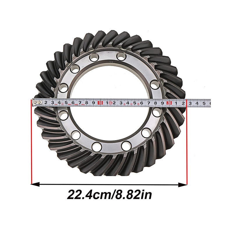 Ring & Pinion Gear Set 175956A1 for CASE Backhoe Loader 570MXT 570LXT 580L 580M 580SL Forklift 585G 586G 588G New Holland LV80 U80 U80B