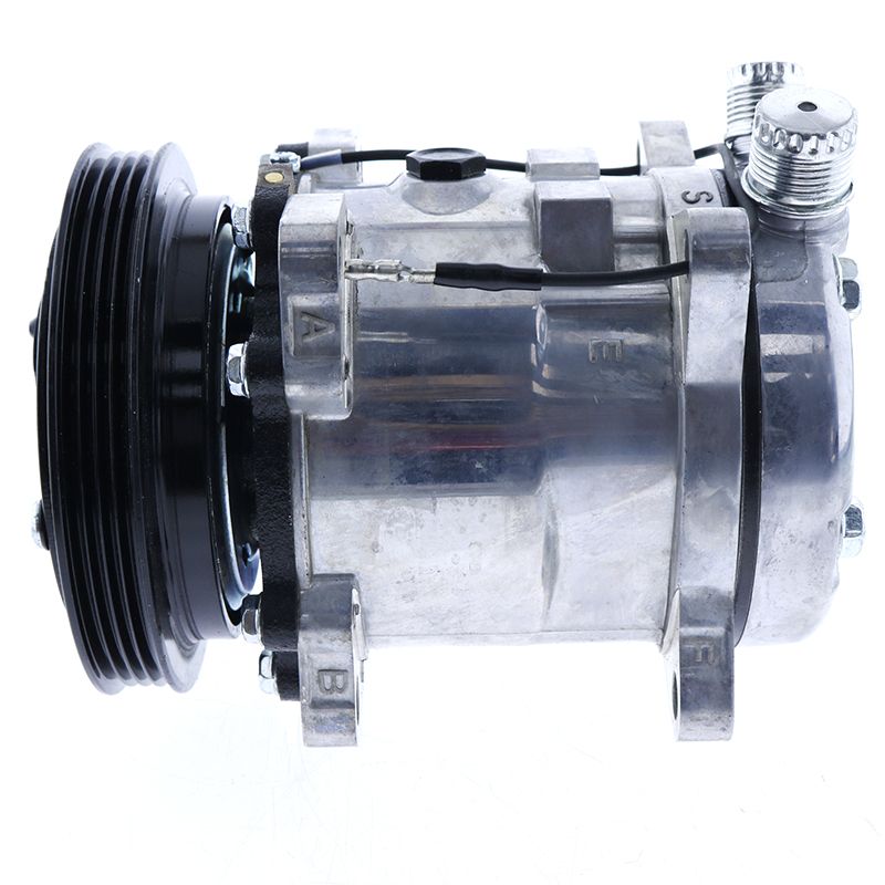 SD5H11 A/C Compressor 6372 84321961 47741862 for CASE Loader TR340 TV380 SV250 SV280 SV300 TR270 SV340 TR310 TR320 SR200 SR210 SR220 SR240 SR250 SR270