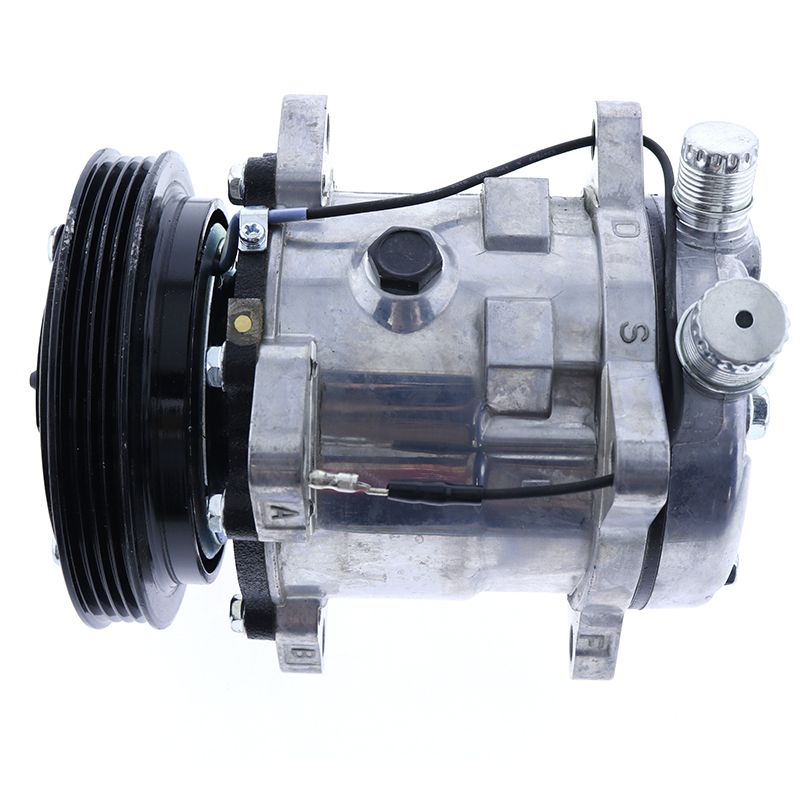 SD5H11 A/C Compressor 6372 84321961 47741862 for CASE Loader TR340 TV380 SV250 SV280 SV300 TR270 SV340 TR310 TR320 SR200 SR210 SR220 SR240 SR250 SR270