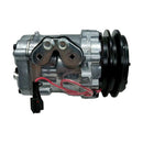 SD7B10 12V A/C Compressor FYD00007143 for John Deere 30G 30P 35G 35P 50G 50P Hitachi ZAXIS30U-5N ZAXIS35U-5N ZAXIS50U-5N