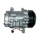SD7B10 12V A/C Compressor FYD00007143 for John Deere 30G 30P 35G 35P 50G 50P Hitachi ZAXIS30U-5N ZAXIS35U-5N ZAXIS50U-5N