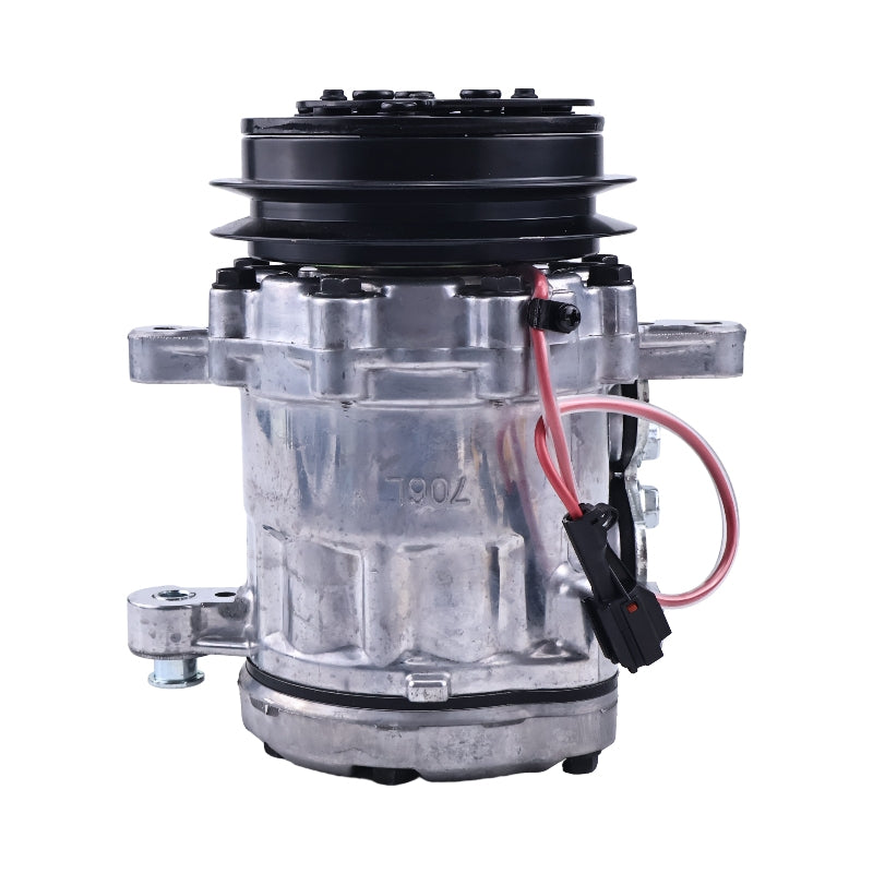 SD7B10 12V A/C Compressor 172B11-18100 for Yanmar Excavator VIO80 VIO82 VIO33 SV100-2B SV100-2A VIO80-1A
