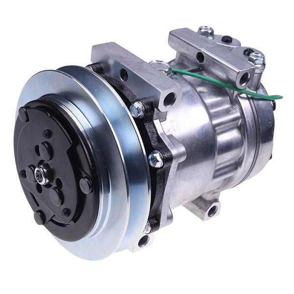 SD7H13 A/C Compressor LC91V00002F1 for Kobelco SK200LC-6 ED190LC SK480LC-6E SK210LC SK160LC SK210LC-6E SK330LC-6E SK290LC SK290LC-6E SK200-6 SK250LC SK330LC