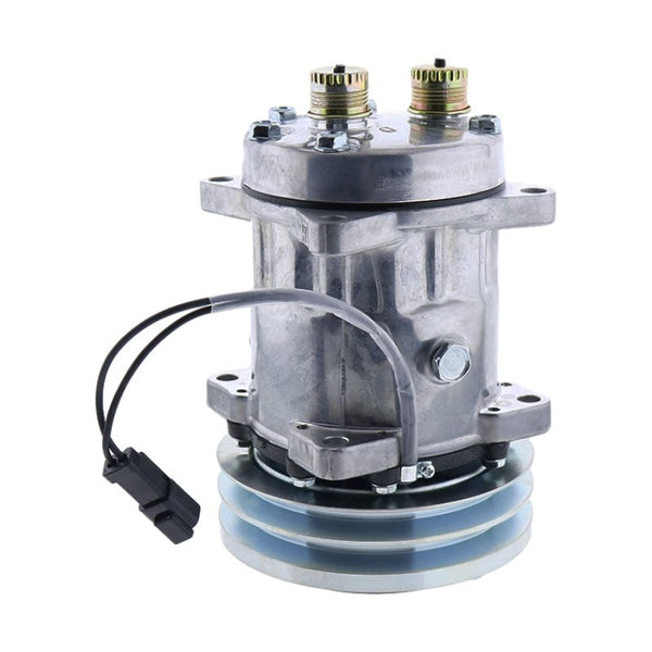 SD7H15 A/C Compressor 86993462 for CASE 2366 2377 2388 2577 2588 5088 5140 650K 750K 850K STX275 STX280 STX325 STX330