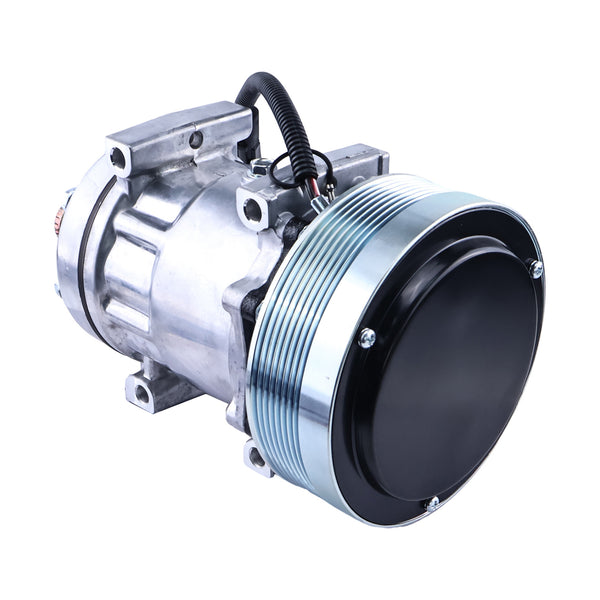 SD7H15 A/C Compressor 86993463 for CASE 1021F 1121F 6130 635 7010 7120 7130 7230 8010 8120 8230 9010 9120 9230 4430
