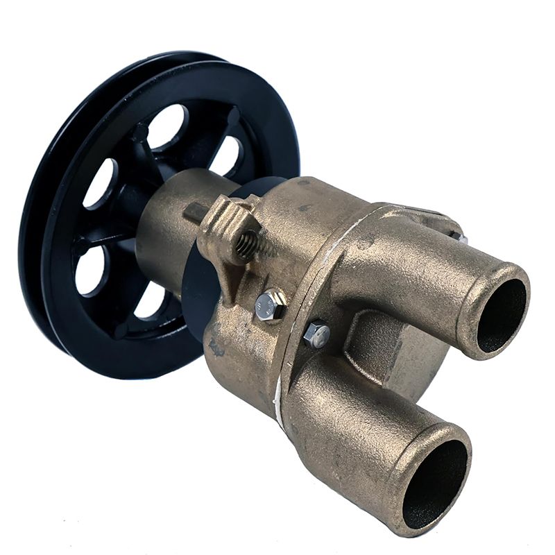 Sea Water Pump With 4.5" Pulley 3855079 3852399 3851982 for Volvo Penta Engine 3.0GS 4.3GI 5.7GI 7.4GI 8.2GSI
