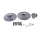 Secondary Driven Clutch G2-G22 for Yamaha 4 Cycle Gas Golf Cart G1 G2 G8 G9 G11 1985 and Up