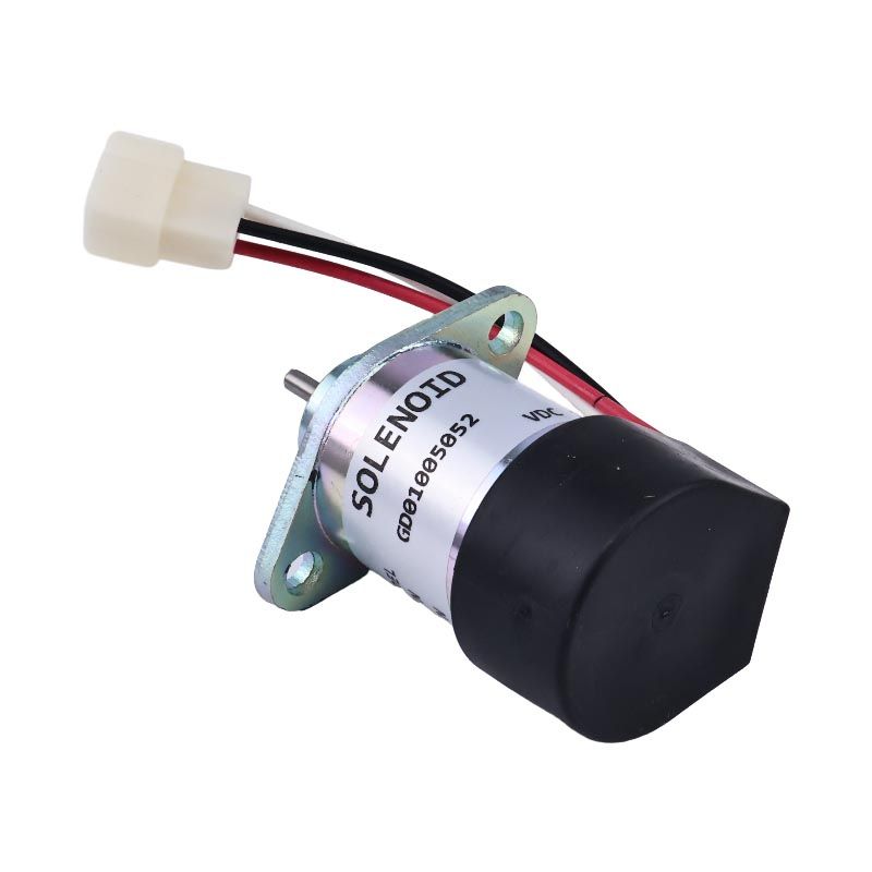 Shutdown Solenoid 6281-910-011-00 for Iseki Engine EE3CD E3CE E3CF E3CG E3CD-T E3CC Mower SF310 SF370 SZ330
