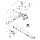 Solenoid Valve Assembly 349295A1 87775511 for CASE Tractor CX100 CX50 CX70 CX90 Combine 960 7010 7230 8010 8230 9010