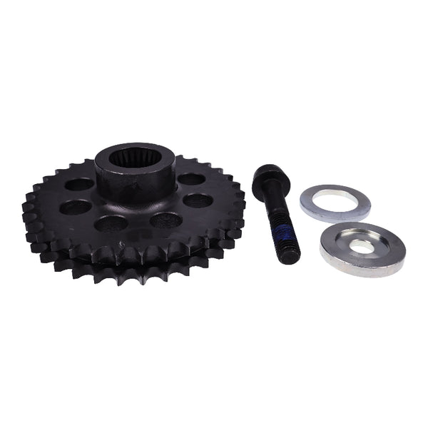 Solid Sprocket Compensator Kit 1120-0390 for Harley-Davidson Switchback Softail FatBoy Dyna Rocker Blackline