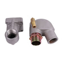 Stainless Steel Exhaust Kit 124070-13520 for Yanmar Outboard Engine 2GM 1GM10 3GM30 3HM 3HM35F