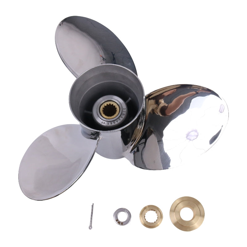 15 Teeth RH Stainless Propeller 6CE-45978-20-00 for Yamaha Outboard Engine 150-300HP F150 F225 F250 F300