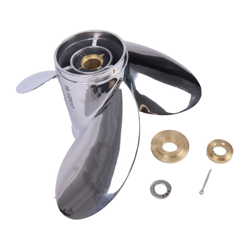 15 Teeth RH Stainless Propeller 6CE-45978-20-00 for Yamaha Outboard Engine 150-300HP F150 F225 F250 F300