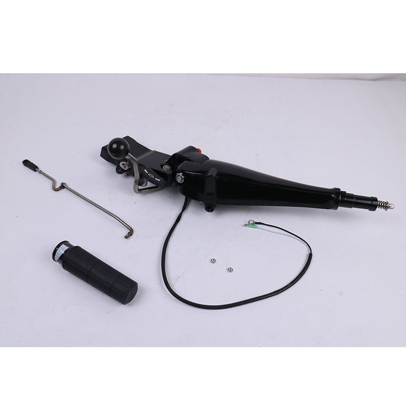 Steering Tiller Handle Assembly 697-W0084-00-4D for Yamaha Outboard 48HP 60HP E48MLHV E60MLHW E48MLHX E60MLHY