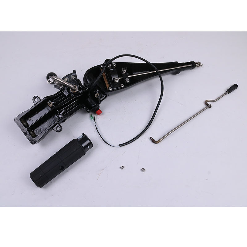 Steering Tiller Handle Assembly 697-W0084-00-4D for Yamaha Outboard 48HP 60HP E48MLHV E60MLHW E48MLHX E60MLHY