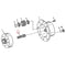 Sun Gear T151085 for John Deere Backhoe Loader 310G 310SG 315SG 410D 410E 410G 510D