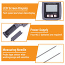 TK100H Portable Hay Moisture Meter High-Precision Moisture Tester with Integrated Probe for Accurate Forage Monitoring and Spoilage Prevention