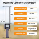 TK100H Portable Hay Moisture Meter High-Precision Moisture Tester with Integrated Probe for Accurate Forage Monitoring and Spoilage Prevention