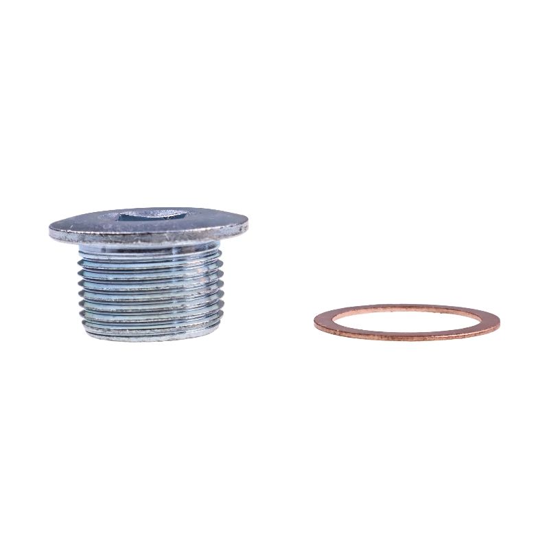 Threaded Plug With Sealing Washer 3282266 5528109 3287561 for Cummins Engine QSB5.9 ISF3.8 QSF2.8 ISB4.5 B5.9 Hyundai Loader HL730-7A HL740-9 HL760-9