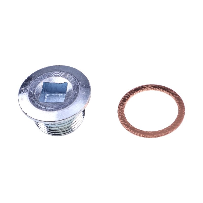 Threaded Plug With Sealing Washer 3282266 5528109 3287561 for Cummins Engine QSB5.9 ISF3.8 QSF2.8 ISB4.5 B5.9 Hyundai Loader HL730-7A HL740-9 HL760-9