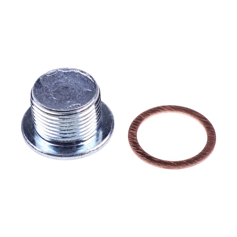 Threaded Plug With Sealing Washer 3282266 5528109 3287561 for Cummins Engine QSB5.9 ISF3.8 QSF2.8 ISB4.5 B5.9 Hyundai Loader HL730-7A HL740-9 HL760-9