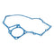 Timing Cover Gasket 165996600 U65996600 for Perkins Engine 404C 404D 403C-15 403D-15 404C-22 404C-22T 404D-22 404D-22T 103.15 103.12 104.19 104.22