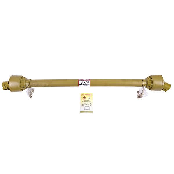 Tractor PTO Shaft Driveshaft for 1-3/8" x 6 Spline Both Ends 47"-69" Length Series 1
