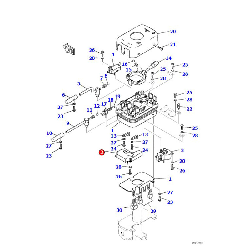 Transmission Switch 417-43-26212 for Komatsu WA380-3 WA420-3 WA470-3 WA480-6 WA320-3 WA300-3 WA500-3 WA600-6 WA900-3