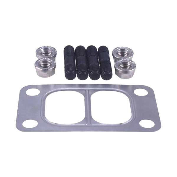 Turbo Mounting Studs Nuts With Gasket 3818823 3818824 3901356 for Cummins Engine 4B3.9 6B5.9 6C8.3 B3.3 B4.5 B5.9 B6.7 ISB5.9 ISC ISF2.8 ISL8.9 Dodge 89-07 5.9L