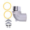 Turbocharger Outer Elbow 7C-5665 for Caterpillar CAT C13 C15 C16 3406 Engine 735 740 385B 824C 824G 825C 826C