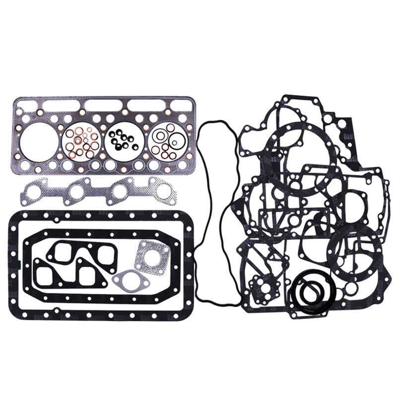 V1902 V1902B Engine Complete Cylinder Head & Gasket Kit for Kubota KX151 K101 Excavator L3350 Tractor R400 Wheel Loader With Water Holes