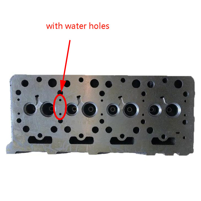 V1902 V1902B Engine Complete Cylinder Head & Gasket Kit for Kubota KX151 K101 Excavator L3350 Tractor R400 Wheel Loader With Water Holes