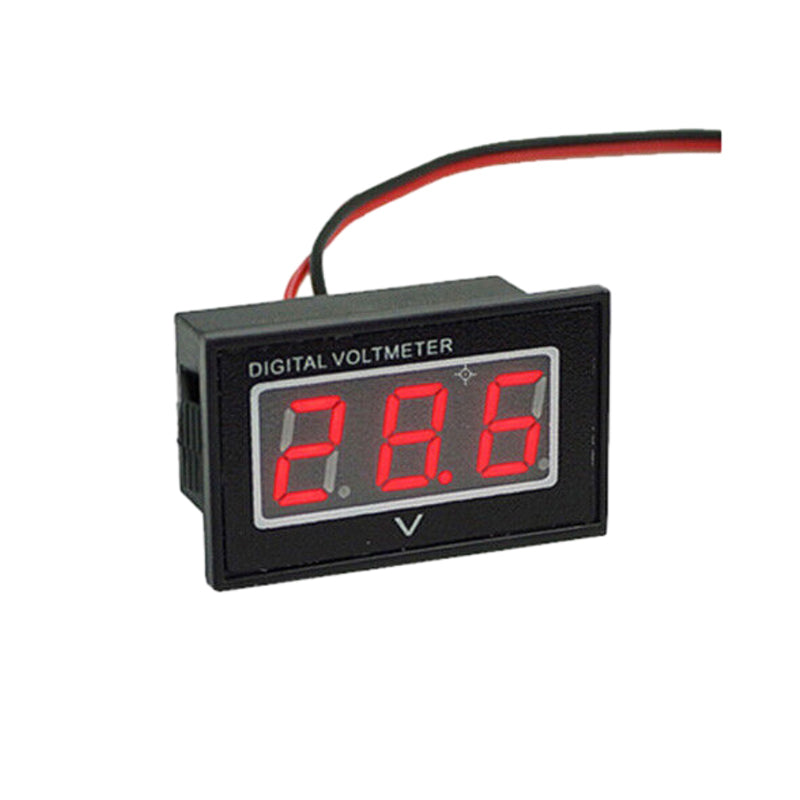 V40D 12V 2.5-30V LED Voltage Meter DC Auto Gauge Digital Voltmeter