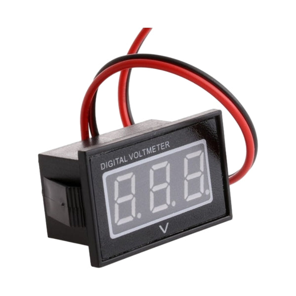 V40D 12V 2.5-30V LED Voltage Meter DC Auto Gauge Digital Voltmeter