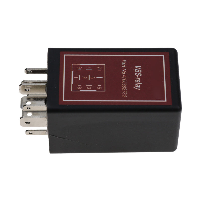 VBS Relay 382782 4700382782 for Dynapac Roller CA152 CA251 CC102 CC232 CC412 CC422 CC722 CC900