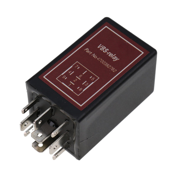 VBS Relay 382782 4700382782 for Dynapac Roller CA152 CA251 CC102 CC232 CC412 CC422 CC722 CC900