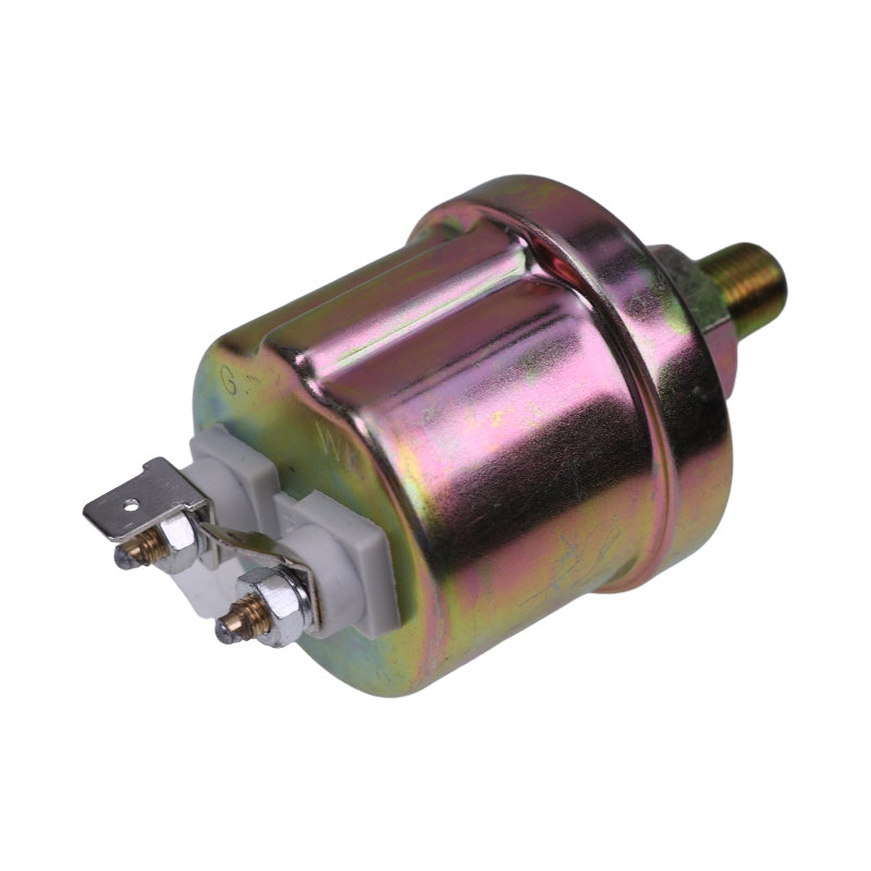 VDO Type 0-80 Psi 10-180 Ohms 1/8”-27 NPT Oil Pressure Sender With 16 Psi Low Alarm Switch