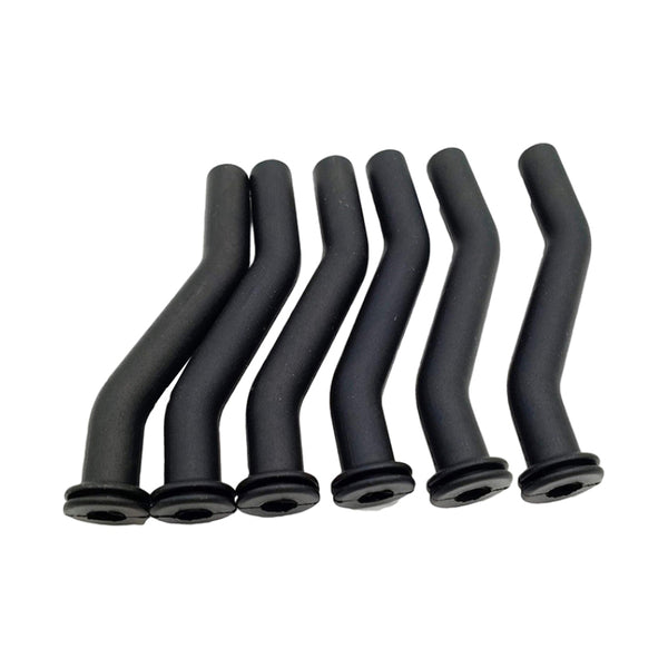6 Pcs Vacuum Hose 596163 593998 797408 for Briggs & Stratton Engine 401577 40G777 40H777 Cub Cadet Tractor LTX1046VT LTX1050V