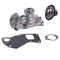 Water Pump 8981262300 With Gasket & Thermostat 8973617700 for Isuzu Engine 4LE1 4LE2 John Deere 75D 85D Hitachi ZX70-3 ZX75UR-3 ZX80LCK-3 Excavator