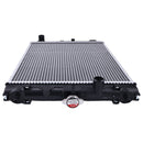Water Tank Radiator 4616078 for Hitachi ZX40U-2 ZX50U-2 ZX55UR-2 ZX55UR-2D ZX55UR-2DU ZX55UR-2U ZX55UR-3 ZX55UR-3D ZAXIS50U-2 John Deere 50D Excavator