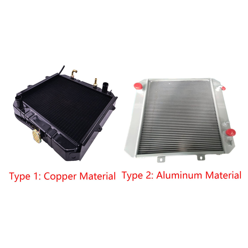 Water Tank Radiator 91601-14200 for Mitsubishi Engine S4S 4G63 4G64 Forklift FD30-35K FG30-35K FC30-35K FD30F14C FD35KAF14C FG30F14C FG30KAF13E FG35KAF13E
