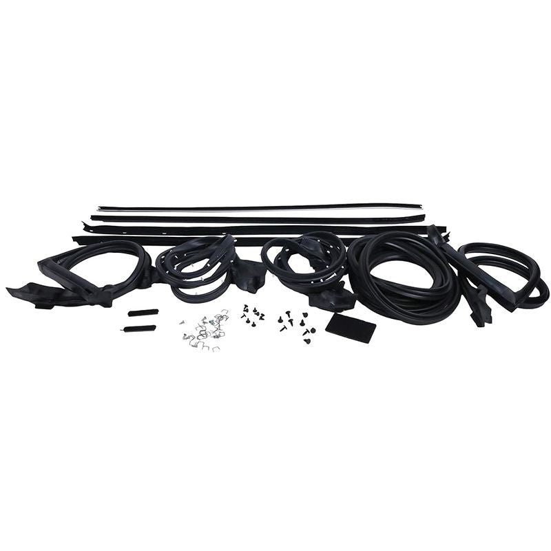 Weatherstrip Seal Kit Door Window Sweep Roofrail Trunk ‎AM-801002277 for Chevrolet 1970-1981 Camaro with Decor Trim Pontiac Firebird with Decor Trim